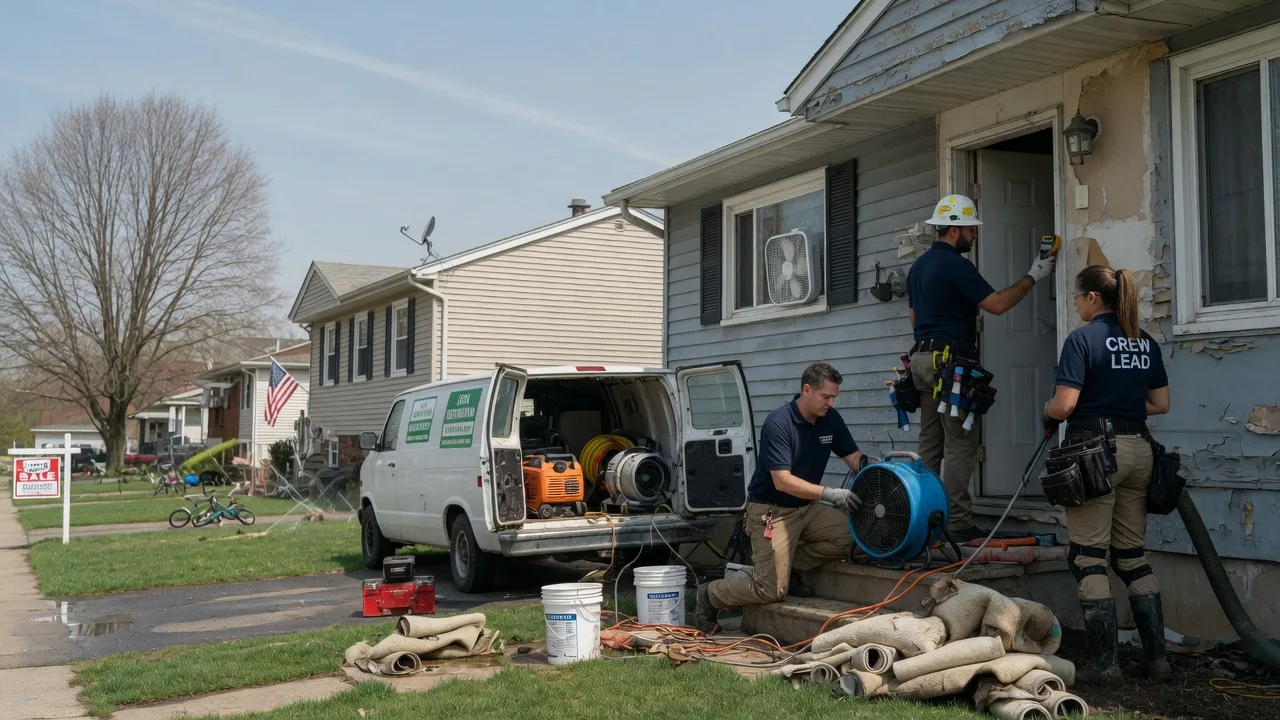 Flood Cleanup in Harborcreek, PA near me
