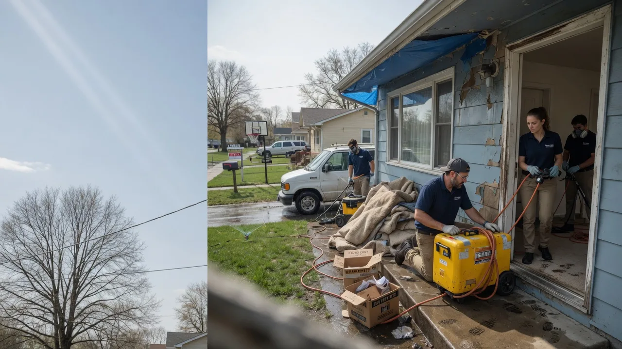 Basement Flood Cleanup in Harborcreek, PA near me